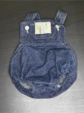 Vintage Cabbage Patch Kids denim overalls